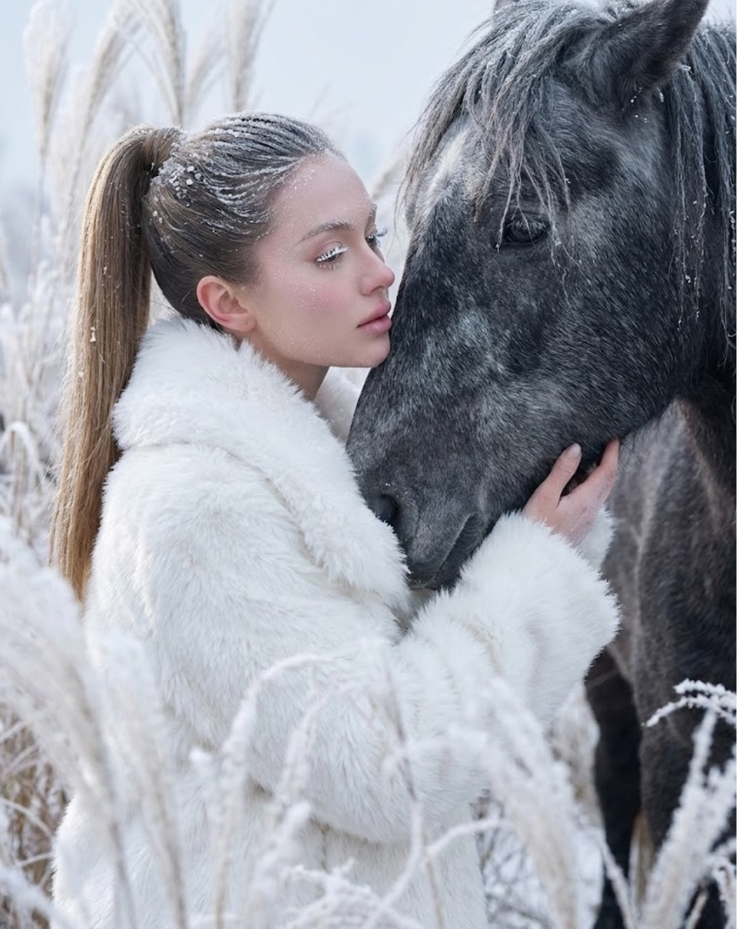 Luxe Plush Faux Fur Cropped Coat