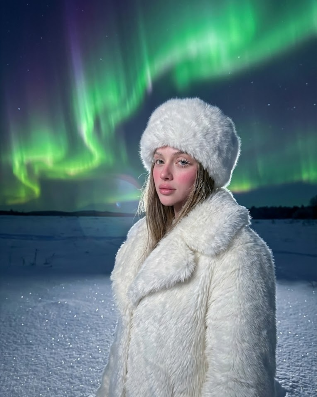 Luxe Plush Faux Fur Cropped Coat